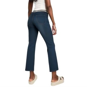 Chaps Women's Blue Crop Kick Flare Jeans Size 10 NWT